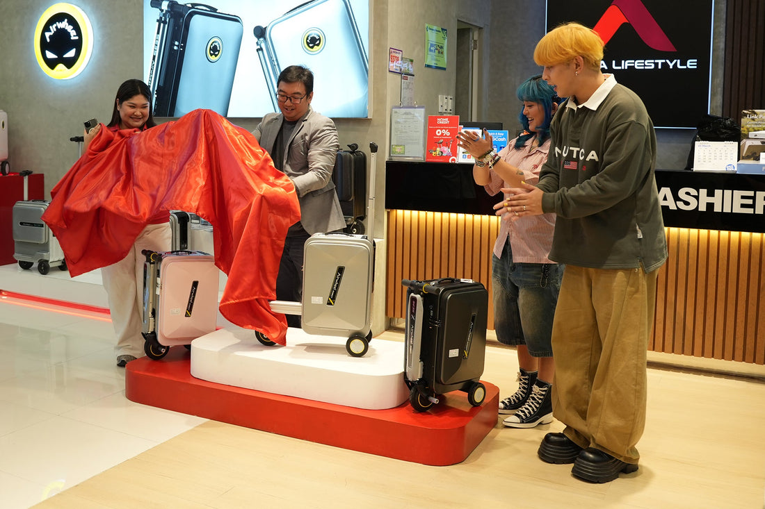 Meet the Future of Travel: The Airwheel SE3SX Smart Electric Suitcase