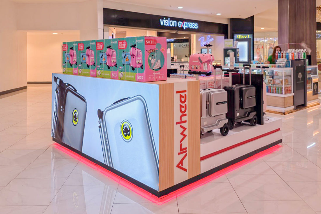 Airwheel Launches New Kiosk at Robinsons Galleria: Smart Travel Made More Accessible.