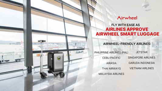 Fly with Ease as Airlines Approve Airwheel Smart Luggage