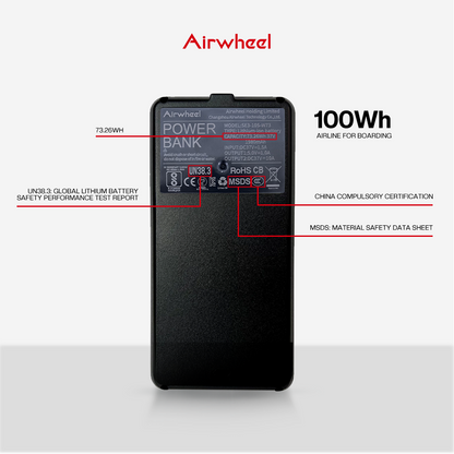 Airwheel SE3S and SE3SL Lithium 1980mAh Power Bank for Electric Luggage