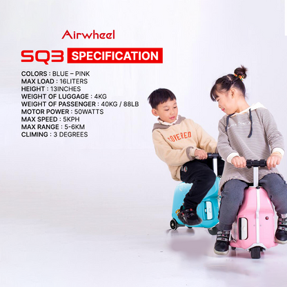 Airwheel SQ3 Smart Electric Luggage for Kids